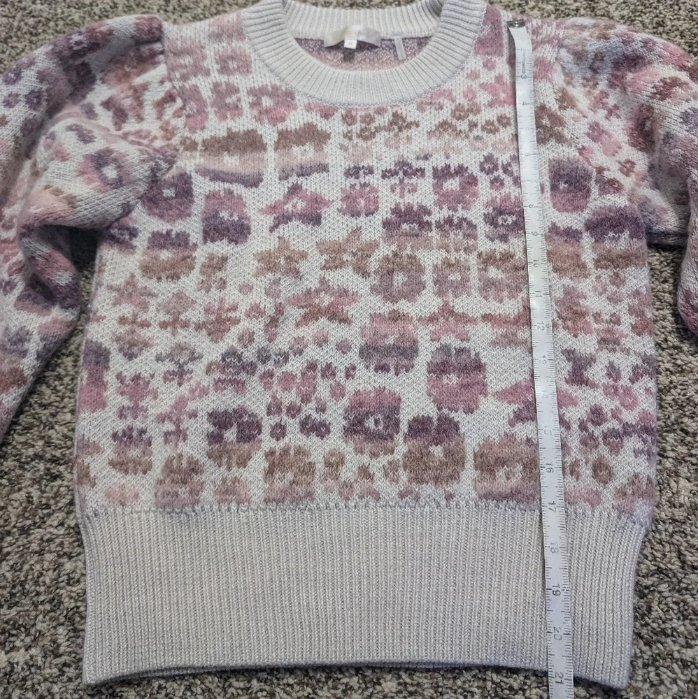 LoveShackFancy Kristen Pullover Sweater in Stardust Fantasy - Picture 12 of 14